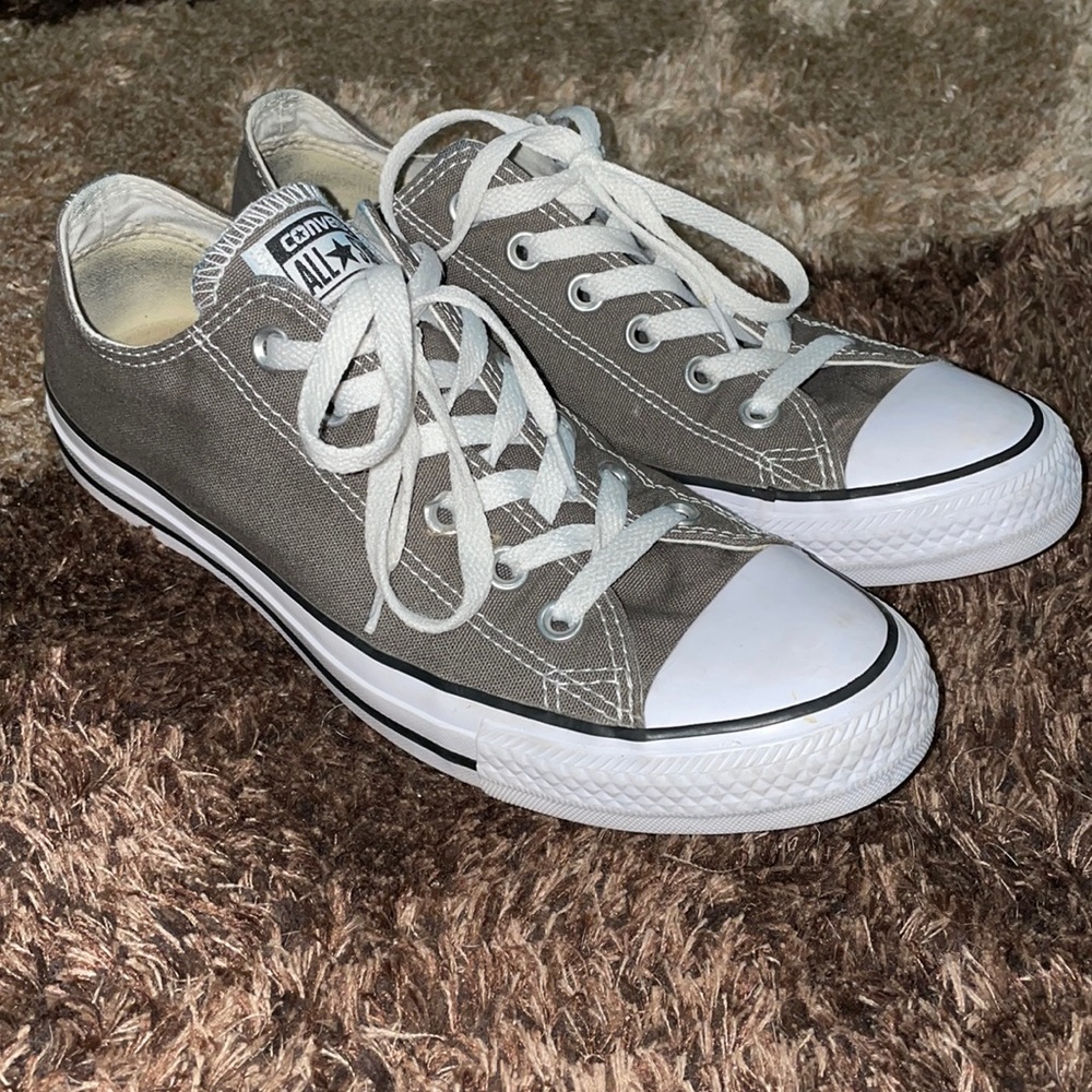 Converse All Stars gray low top